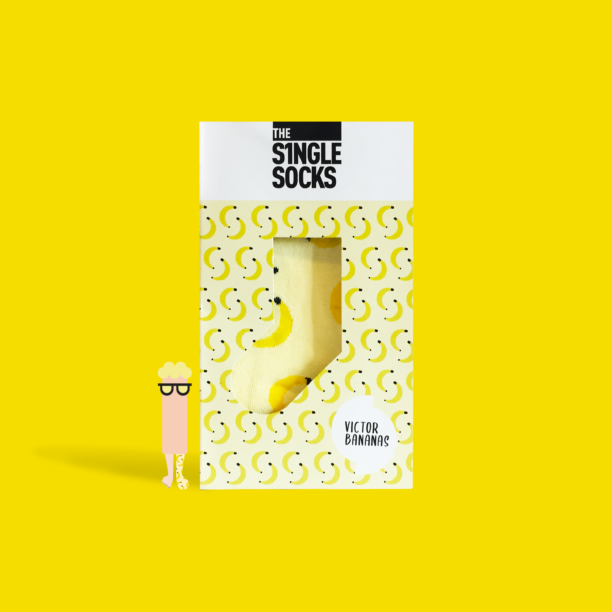 The Single Socks I Victor Bananas